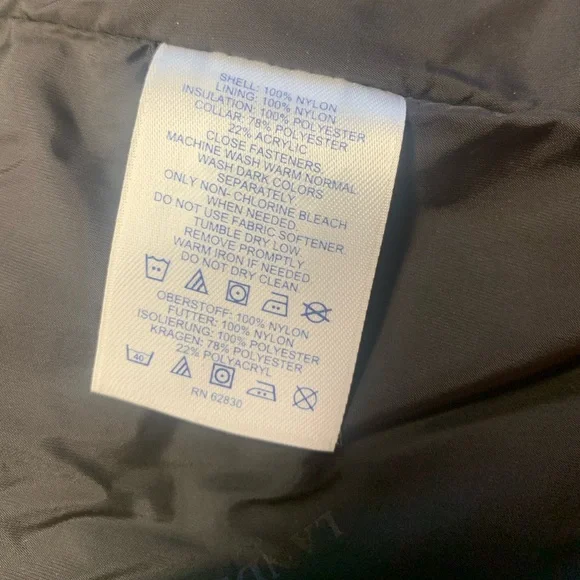 Land’s End Light Puffer Jacket with Sherpa Collar - Picture 6 of 6